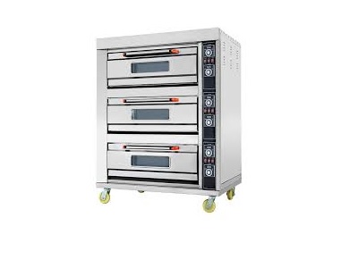 HOTMAX ELECTRIC 3 DECK OVEN 6 TRAYS