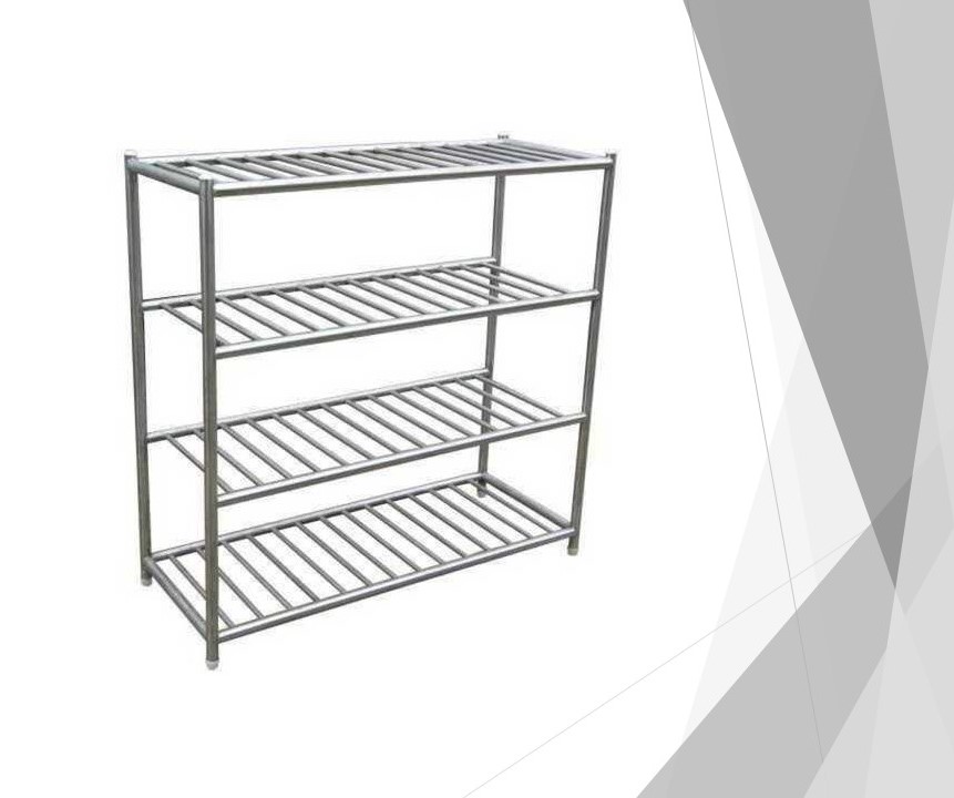 4 Tier SS  Pipes Rack