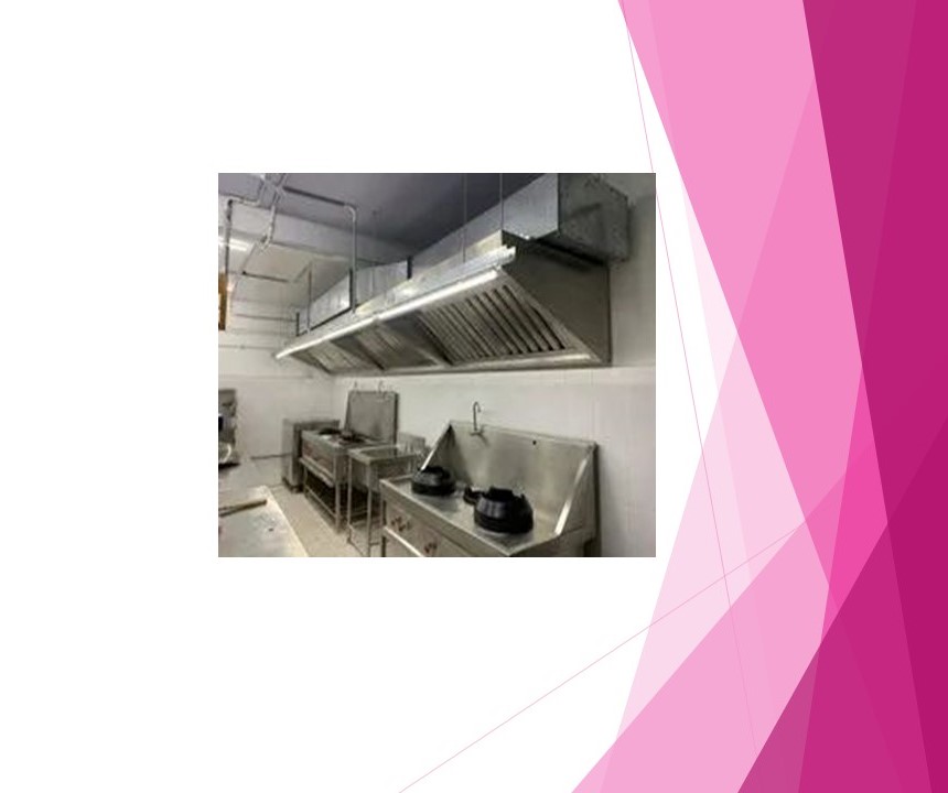 Exhaust Hood with Duct