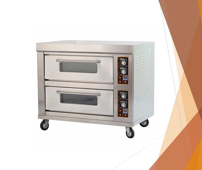 Electric Two Deck Four Tray Oven HGB-40D