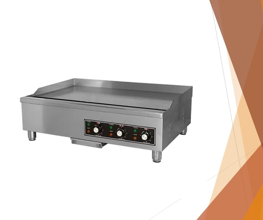 Table Top Electric Griddle Plate - Full Smooth HEG-836