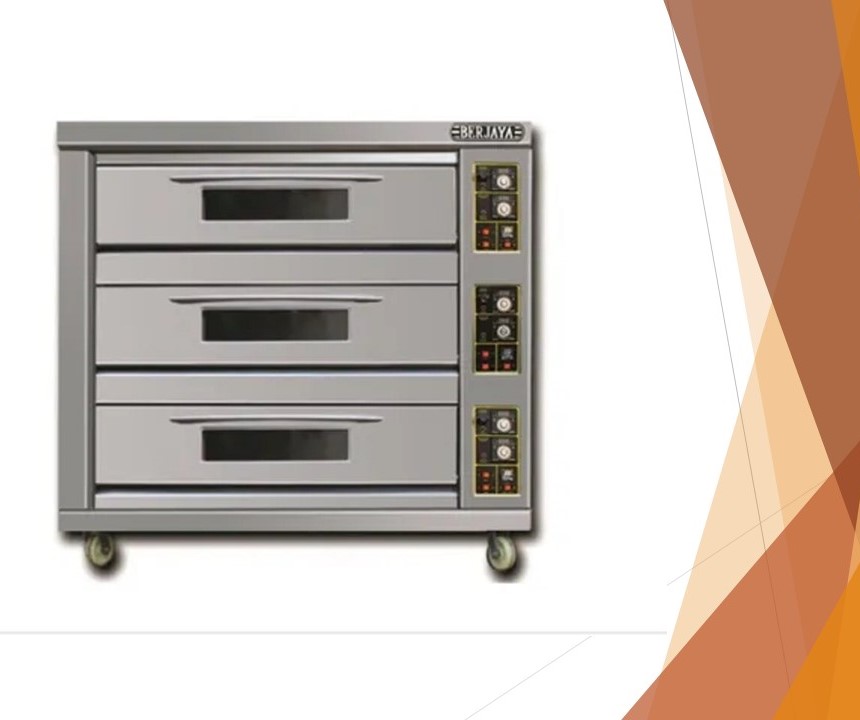 3 Decks 9Trays  Bakery Deck Oven BJY-G270-3BD.