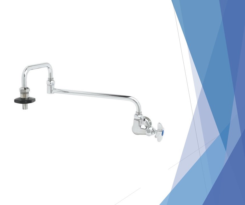 B-0592 Pot Filler, Wall Mount