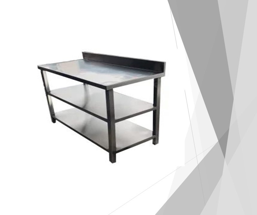 SS Working Table, 4*2 Feet