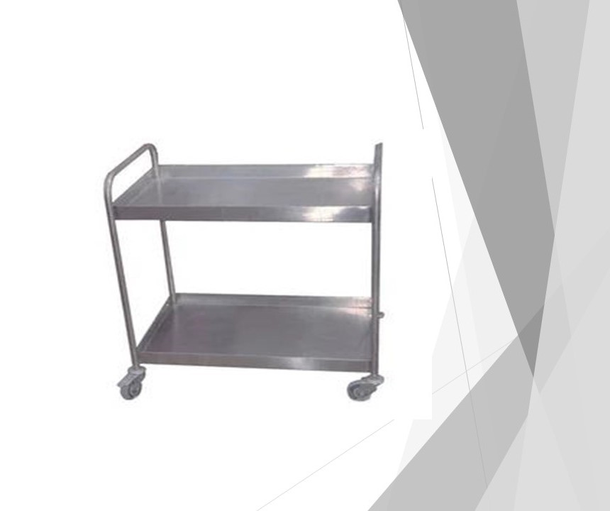 SS Kitchen Utility Trolley